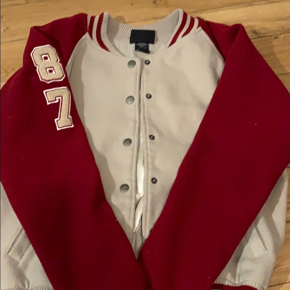 Boyfriend, high school type of thing jacket